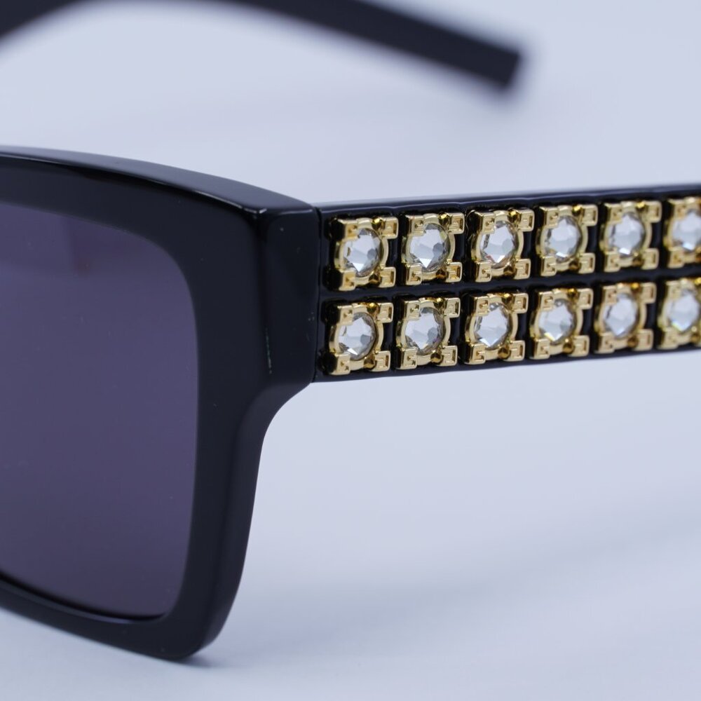 🕶️ New Givenchy GV40076I 01A Sunglasses - Black Frame, Grey Lenses - Picture 5 of 9